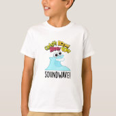 Sound Wave Funny Ocean Pub T-Shirt (Vorderseite)