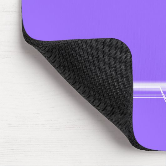 Sound Wave - Mauve Mousepad (Ecke)