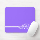 Sound Wave - Mauve Mousepad (Mit Mouse)