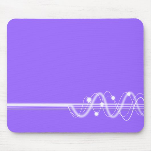 Sound Wave - Mauve Mousepad (Vorne)