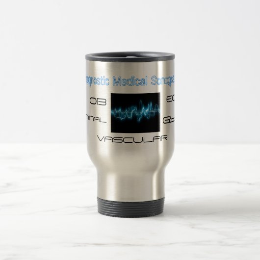 sound_wave, medizinischer Diagnosesonography, Reisebecher (Mittel)
