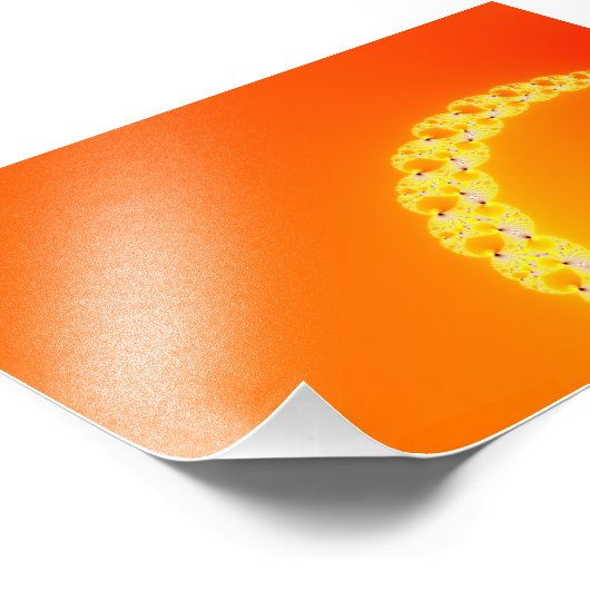 Sound Waves Fraktal Art Fotodruck (Ecke)