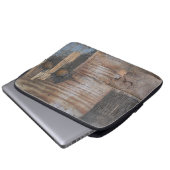 Sound Wood I Laptopschutzhülle (Vorne Knopf)