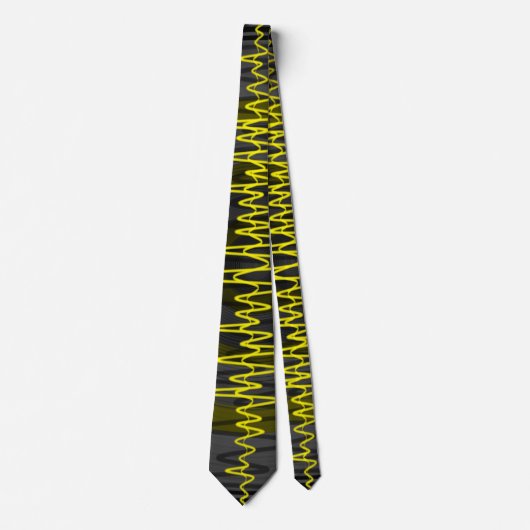 Sound Yellow Dark Krawatte (Vorderseite)