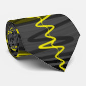 Sound Yellow Dark Krawatte (Gerollt)