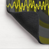 Sound Yellow Dark Mousepad (Ecke)