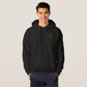 Sound Yellow Dark Round Sweatshirt Tasche & Back (Vorne ganz)