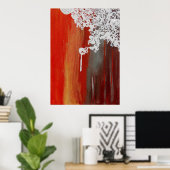 "Sound zittert langsam auf der Morgendämmerung" Pl Poster (Heimbüro)