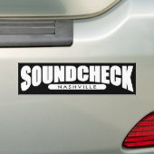Soundcheck Nashville Autoaufkleber (Auf Auto)