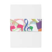 SOUNDS DER TORAH Bat Bar Mitzvah Wrap Band (Rückseitenbeispiel)