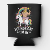 Sounds Gay Im In Dosenkühler (Vorderseite)