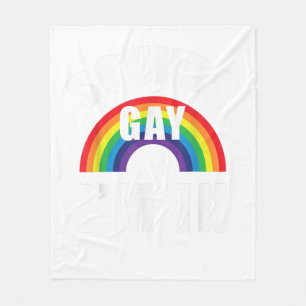 Sounds Gay Im Shirt Funny LGBT Gay Lesbian Bise Fleecedecke
