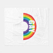 Sounds Gay Im Shirt Funny LGBT Gay Lesbian Bise Fleecedecke (Vorderseite (Horizontal))