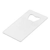 Sounds Geldbeutel Flaschenöffner (Rückseite Schrägansicht)