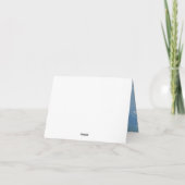 SOUNDS of the PIANO Bat Bar Mitzvah Danke Karte (Rückseite)