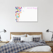 SOUNDS OF THE TORAH Bat Mitzvah Sign-In Board Leinwanddruck (Insitu (Schlafzimmer))