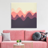 Soundskizze 01 leinwanddruck (Insitu (Wohnzimmer))