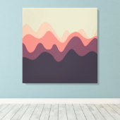 Soundskizze 01 leinwanddruck (Insitu (Holzboden))