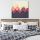 Soundskizze 01 leinwanddruck (Insitu (Schlafzimmer))