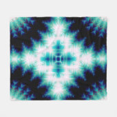 Soundwave Kreuz Fleecedecke (Vorderseite (Horizontal))