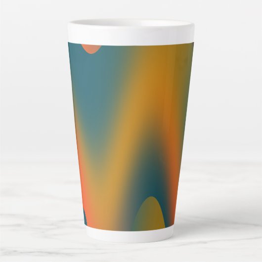 Soundwave Latte Tasse (Vorderseite)