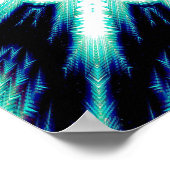 Soundwave Mandala 2 Poster (Ecke)