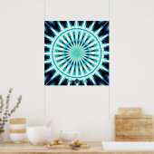 Soundwave Mandala 2 Poster (Küche)