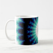 Soundwave Mandala Kaffeetasse (Links)
