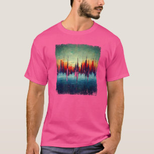 Soundwave Recording Studio Producer Sound Engineer T-Shirt