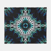 Soundwave Spiegel Fleecedecke (Vorderseite (Horizontal))