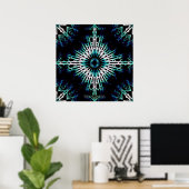 Soundwave Spiegel Poster (Heimbüro)