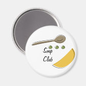 Soup Club Magnet (Vorderseite/Rückseite)