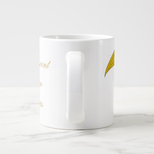 Soup Cup Gold Drache von IDC Jumbo-Tasse (Rückseite)