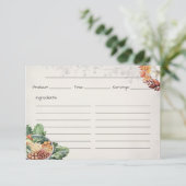 Soup Du Jour Basic Recicard Begleitkarte (Stehend Vorderseite)