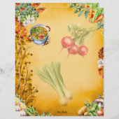 Soup Du Jour Blank Vollrezeptseite (Vorne/Hinten)