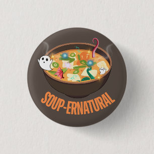 Soup-ernatural Button