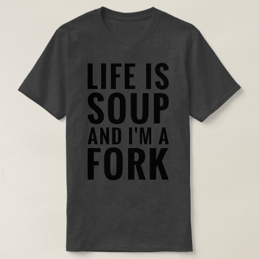 Soup Fork T-Shirt (Design vorne)