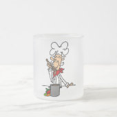 Soup Koch T - Shirt und Geschenke Mattglastasse (Mittel)