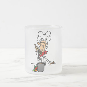 Soup Koch T - Shirt und Geschenke Mattglastasse