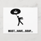 Soup Lover Postkarte (Vorderseite)