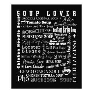Soup Lover Soups Fotodruck
