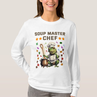 Soup Master Chef Funny Frog T-shirt Sweatshirt T