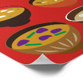 Soup Menu, Value Poster Paper (Matte) (Ecke)