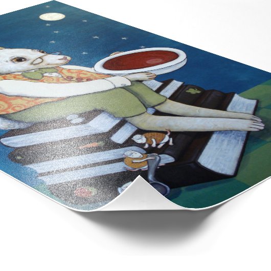 Soup Moon Fotodruck (Ecke)