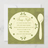 Soup Night Einladung (Vorderseite)