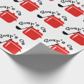 Soup On Geschenkpapier (Ecke)