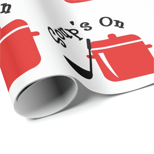 Soup On Geschenkpapier (Rolleneckpunkt)