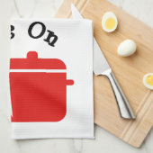 Soup On Geschirrtuch (Viertel Falte)