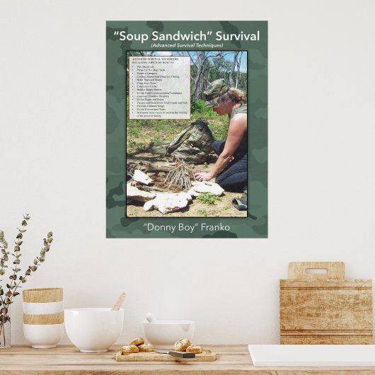 Soup Sandwich Poster (Küche)