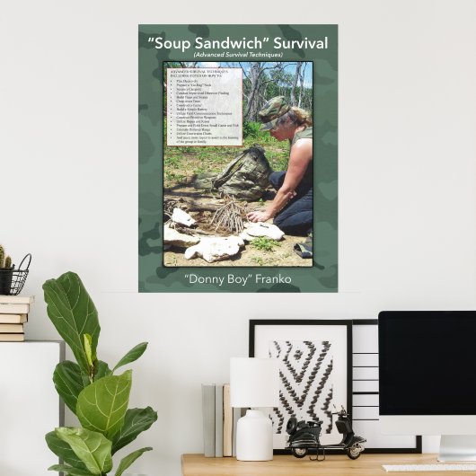 Soup Sandwich Poster (Heimbüro)